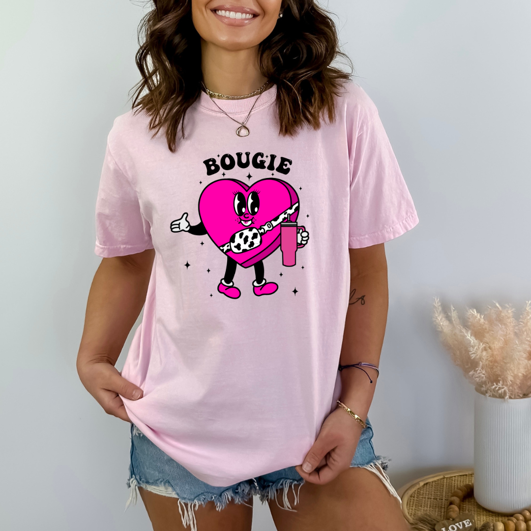 Boojee valentines comfort colors tshirt