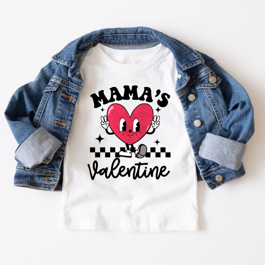 Toddler mamas valentine tshirt