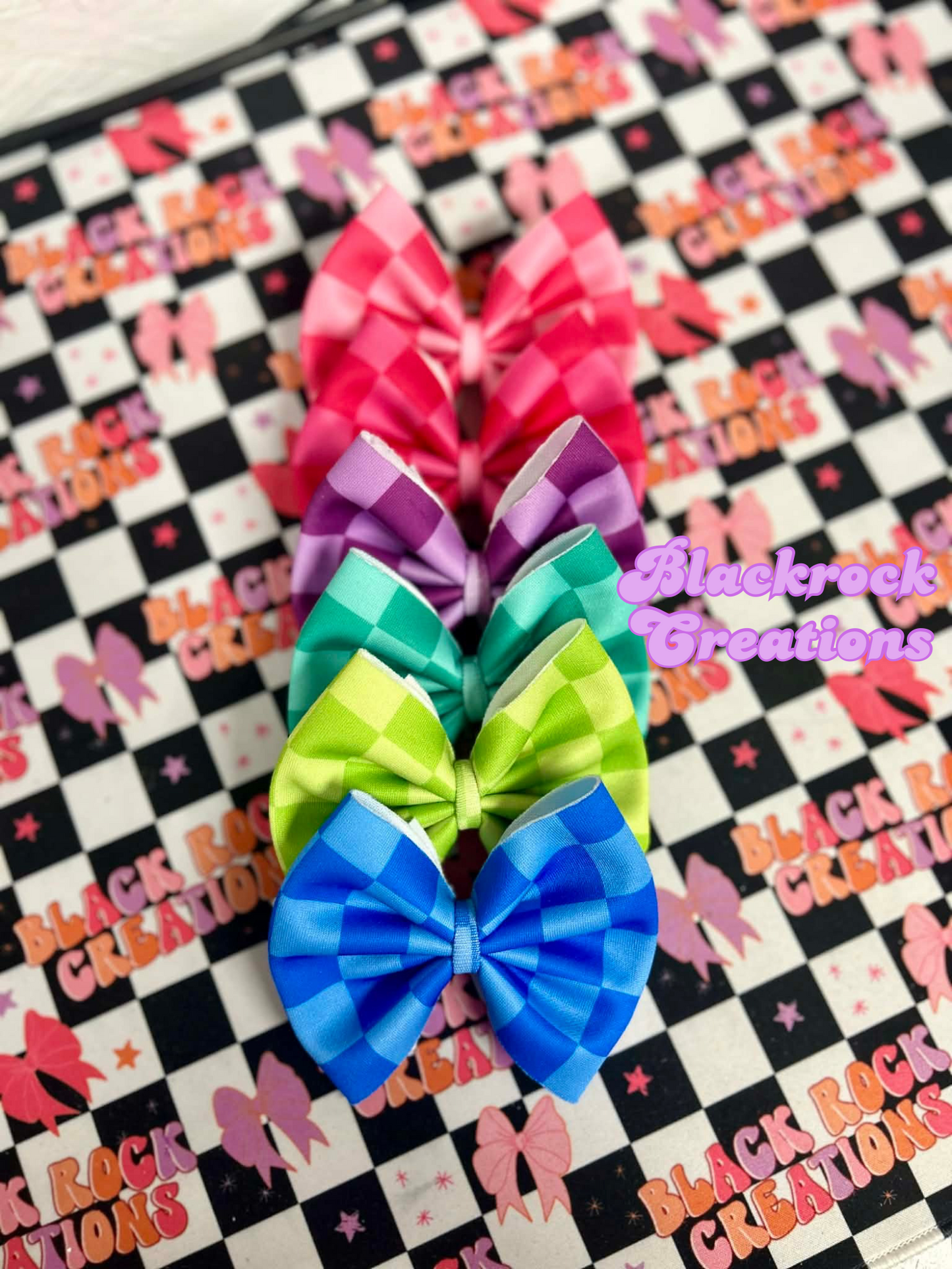 4” singles checkered bundle RTS