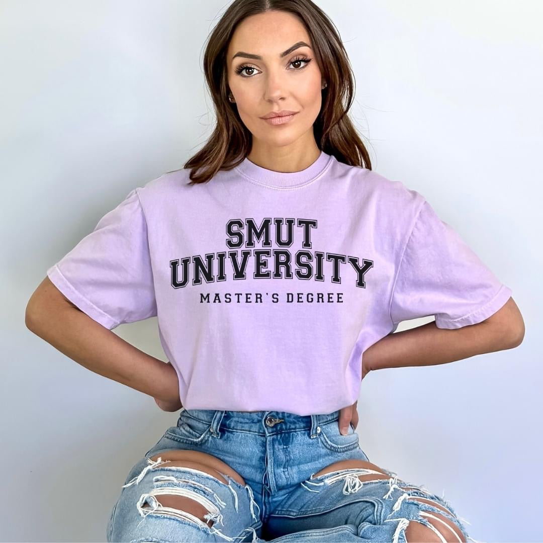 Smut university comfort colors T-shirt