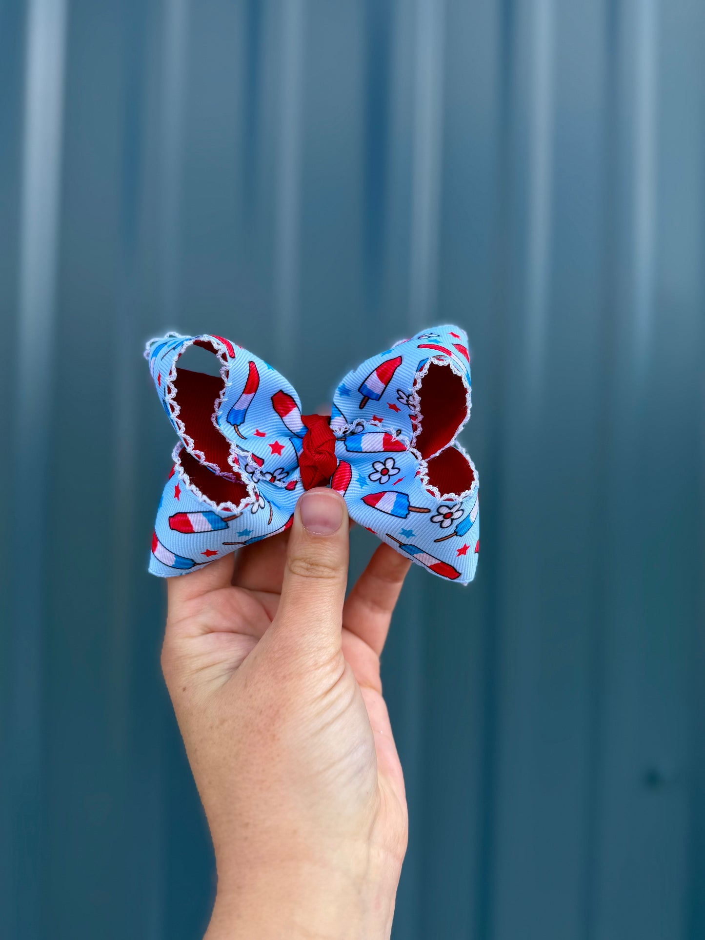 Popsicles ribbon bow
