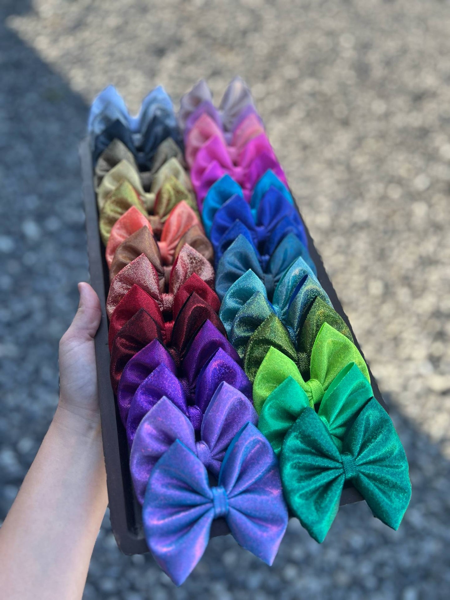 Hologram bow BUNDLE - 30 colors you choose style