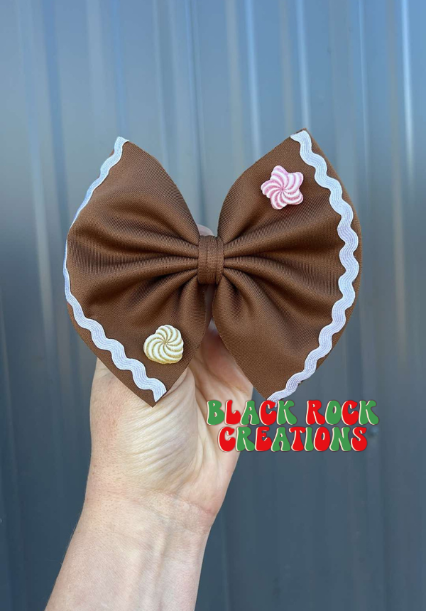 Gingerbread bows - more styles