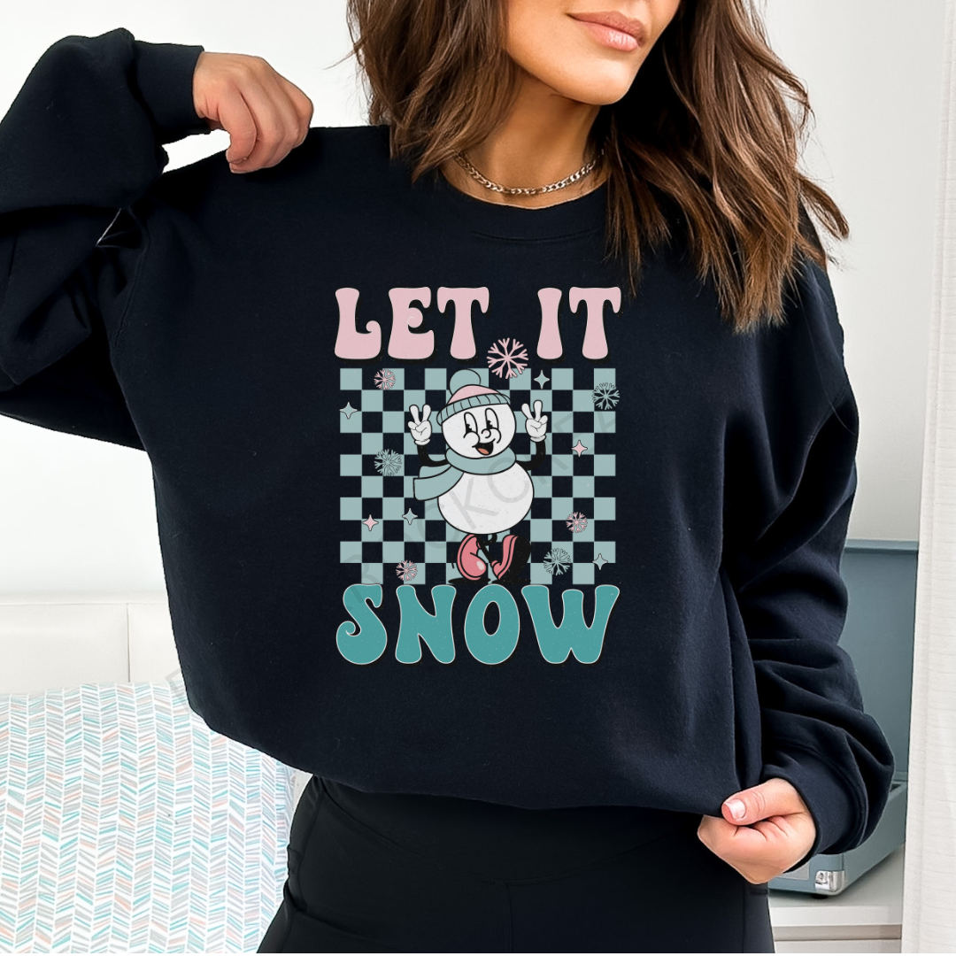 let it snow sweatshirt
