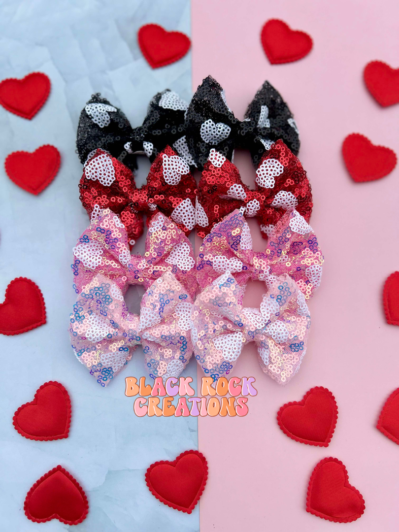 Mesh sequins bow bundle - more styles