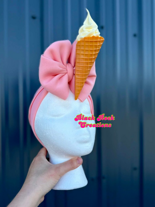 XL ice cream summer bows