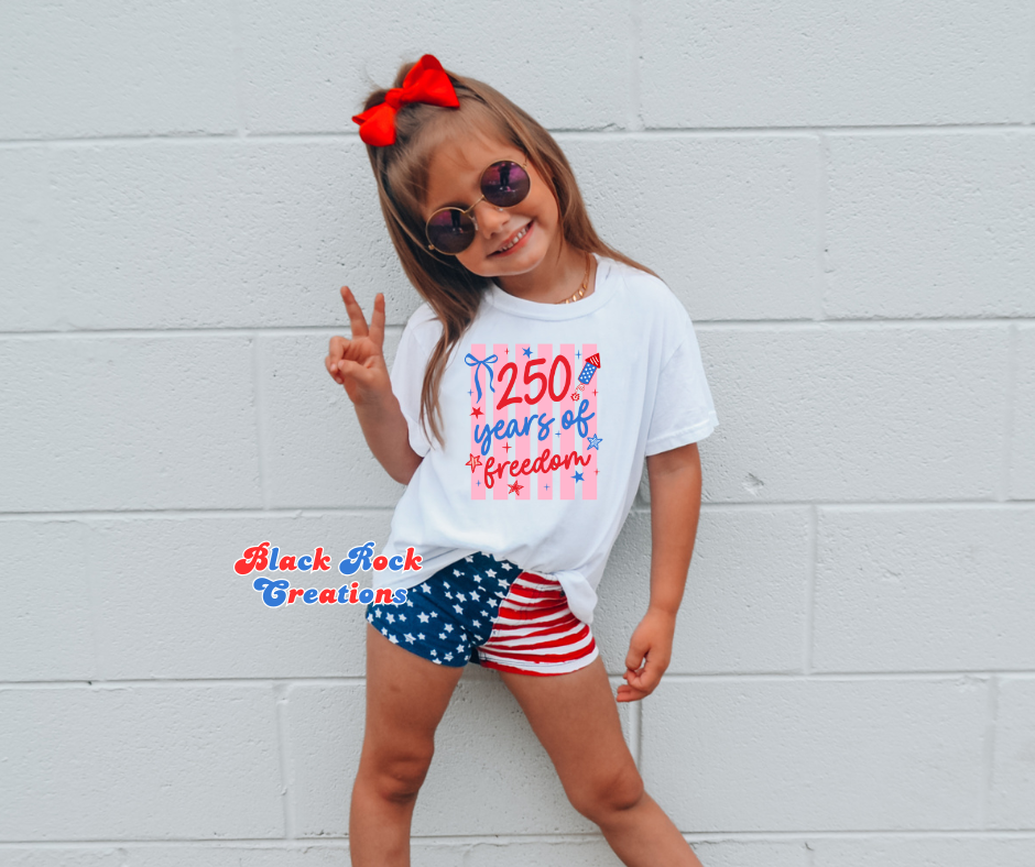250 years of freedom tee - infant & toddler
