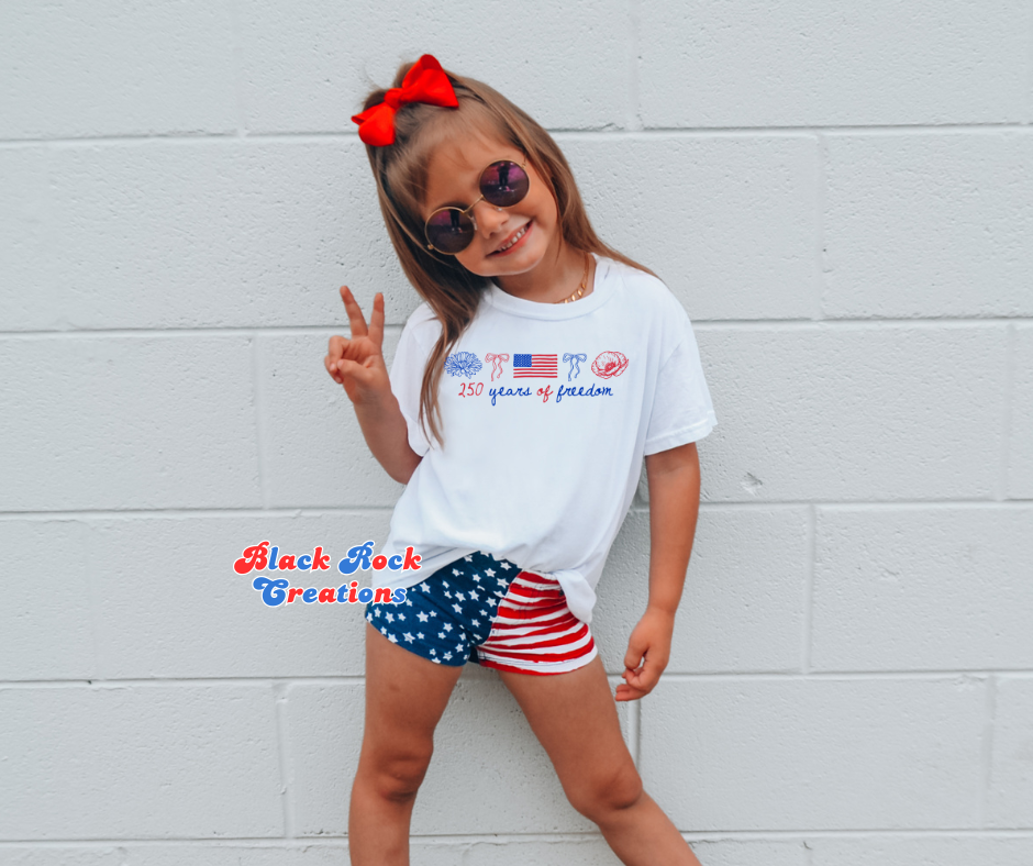 250 years of freedom tee - infant & toddler