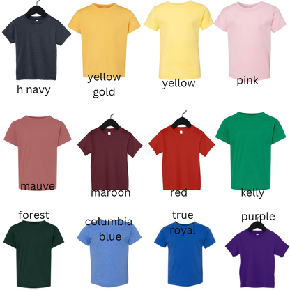 wild child blue tshirt