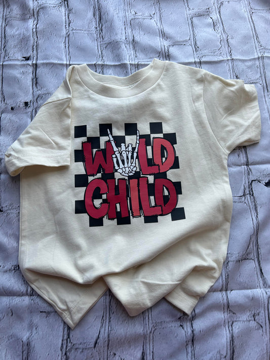 wild child red tshirt