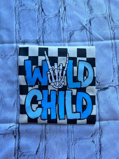 wild child blue tshirt