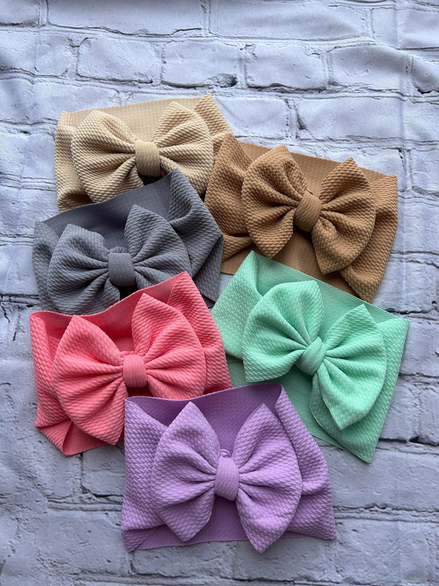 Solid color headwraps - 50 color options