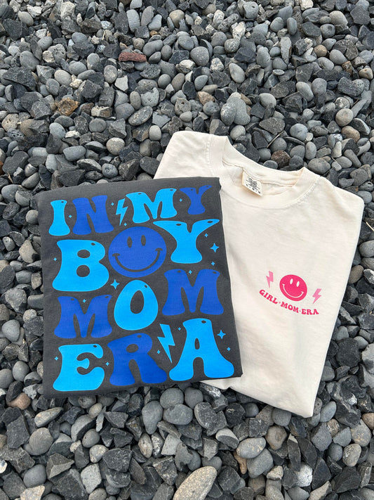 In my boy mom era comfort colors t-shirt