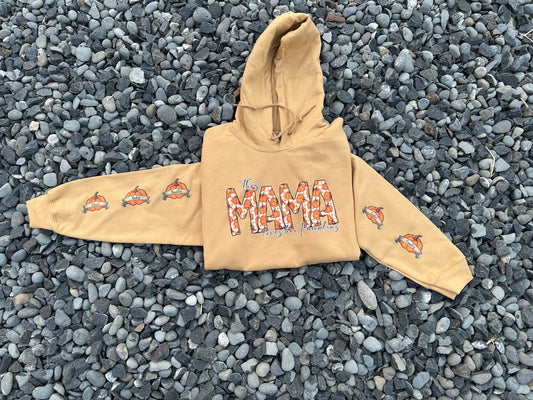 this mama loves her pumpkins hoodie/ sweatshirt