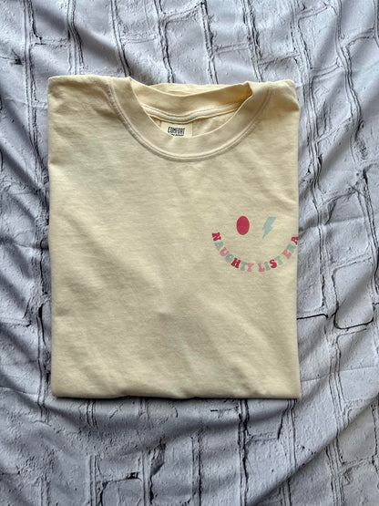 On my husbands naughty list comfort colors t-shirt