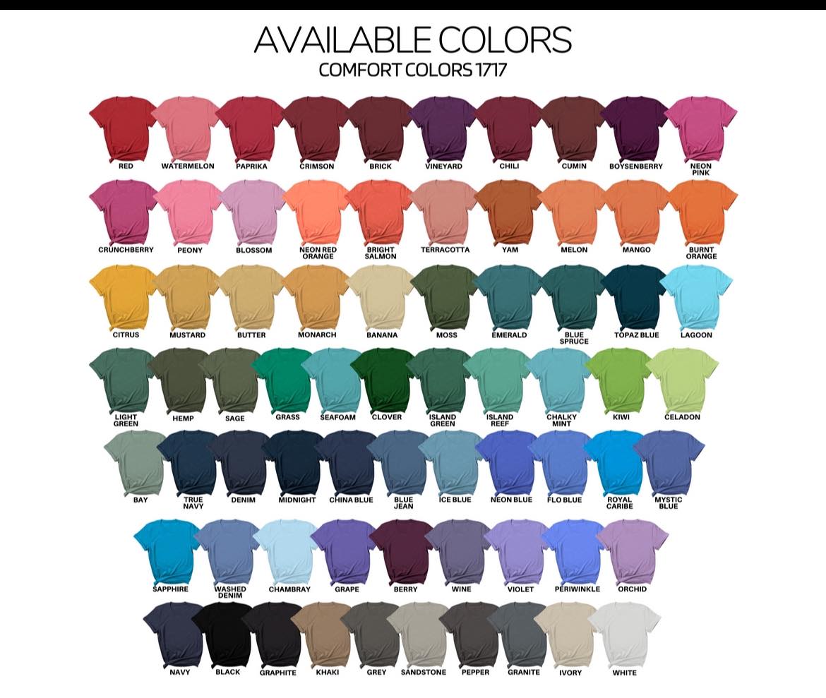 XOXO valentines comfort colors tshirt