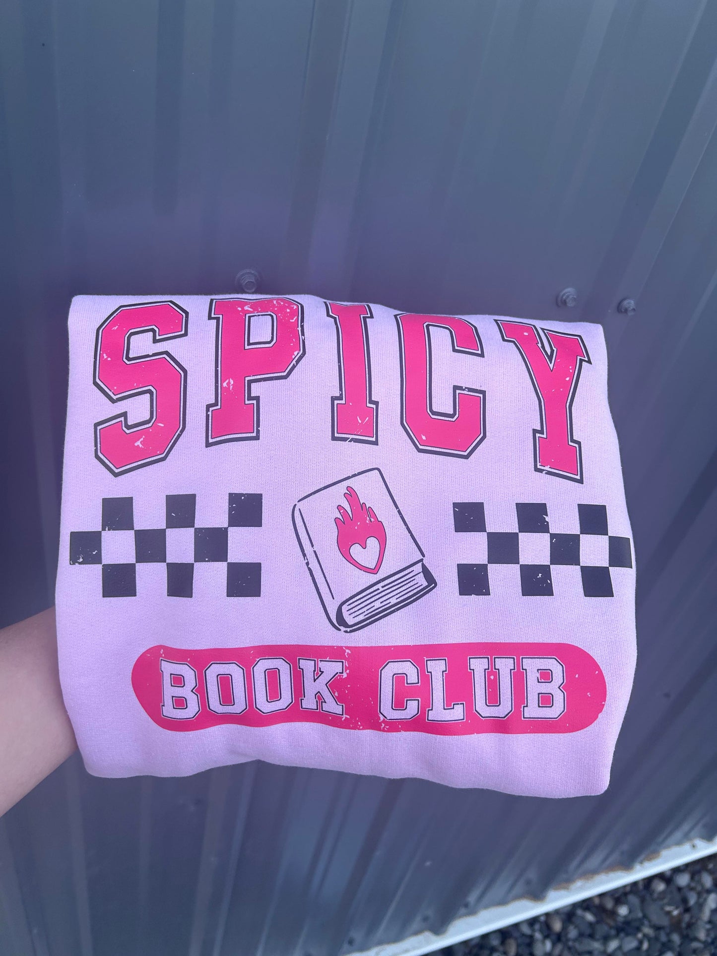 Spicy book club sweatshirt
