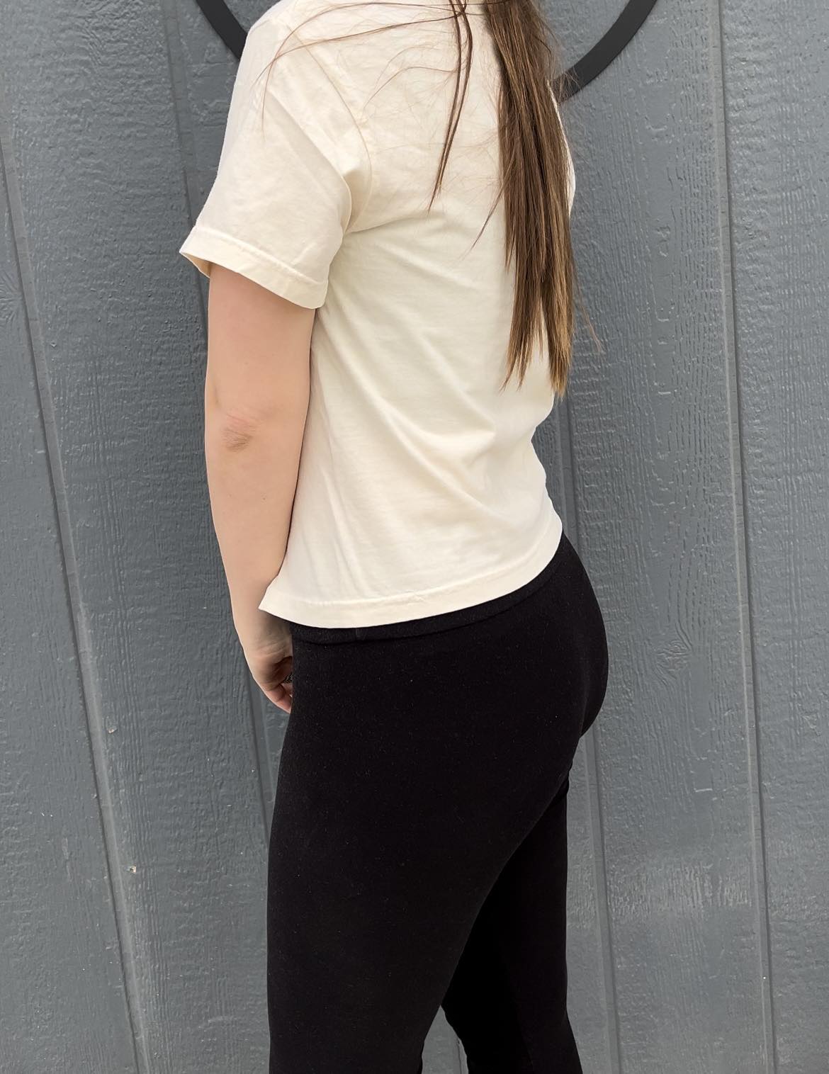 Checkered mama boxy tshirt