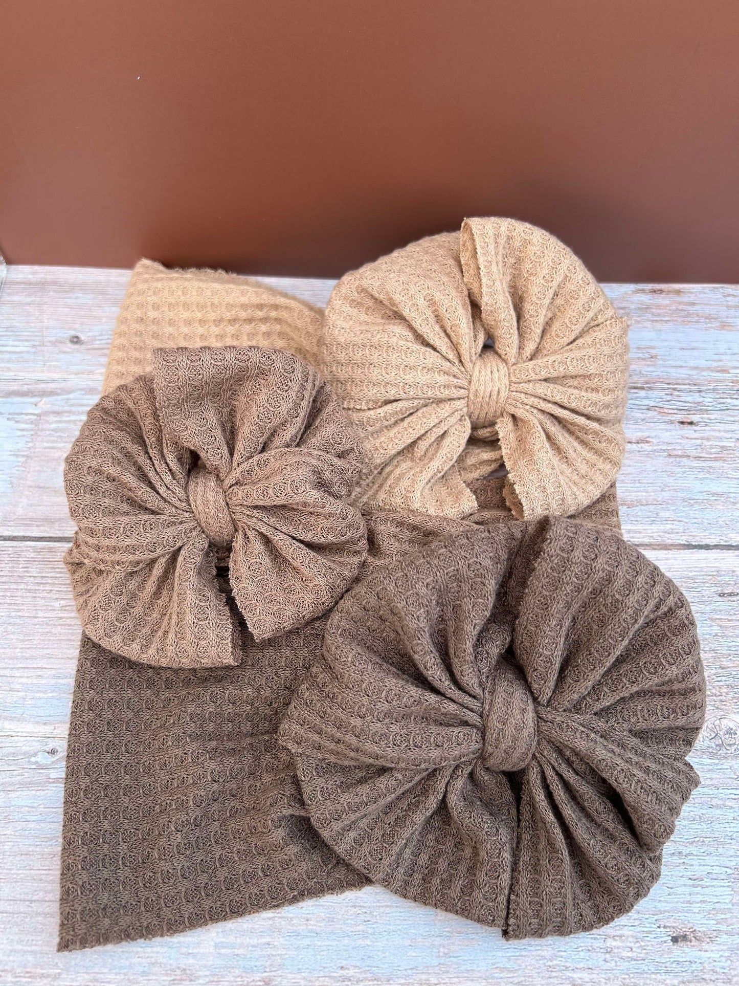Waffle messy headwraps - more colors