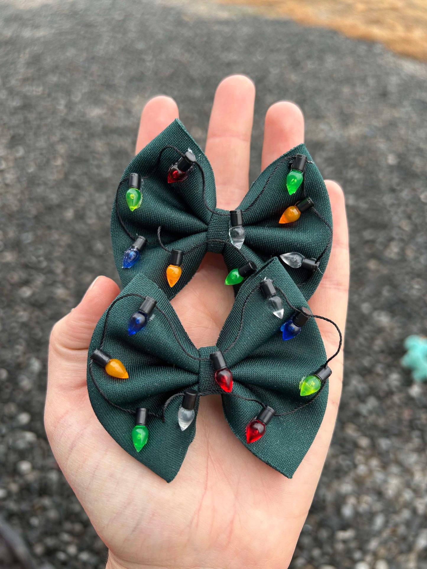 Christmas lights bow - multiple styles
