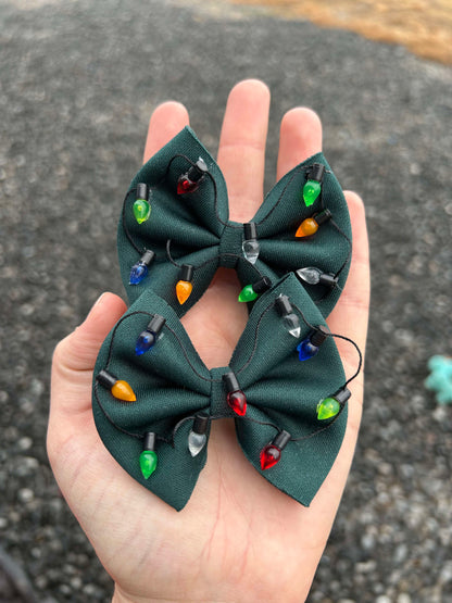 Christmas lights bow - multiple styles