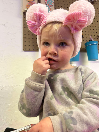 Sherpa head wraps with ears