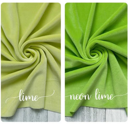 Spring plushy velvet bows