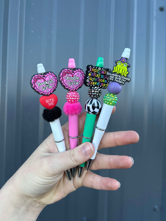 Beaded pens ready to ship