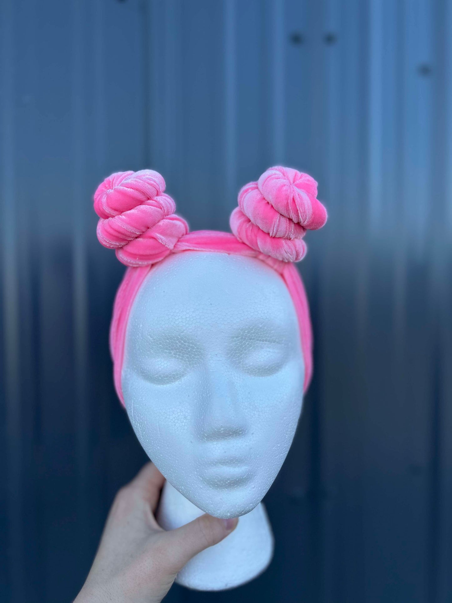 Topknot piggies headwrap