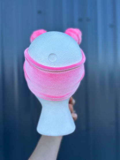 Topknot piggies headwrap