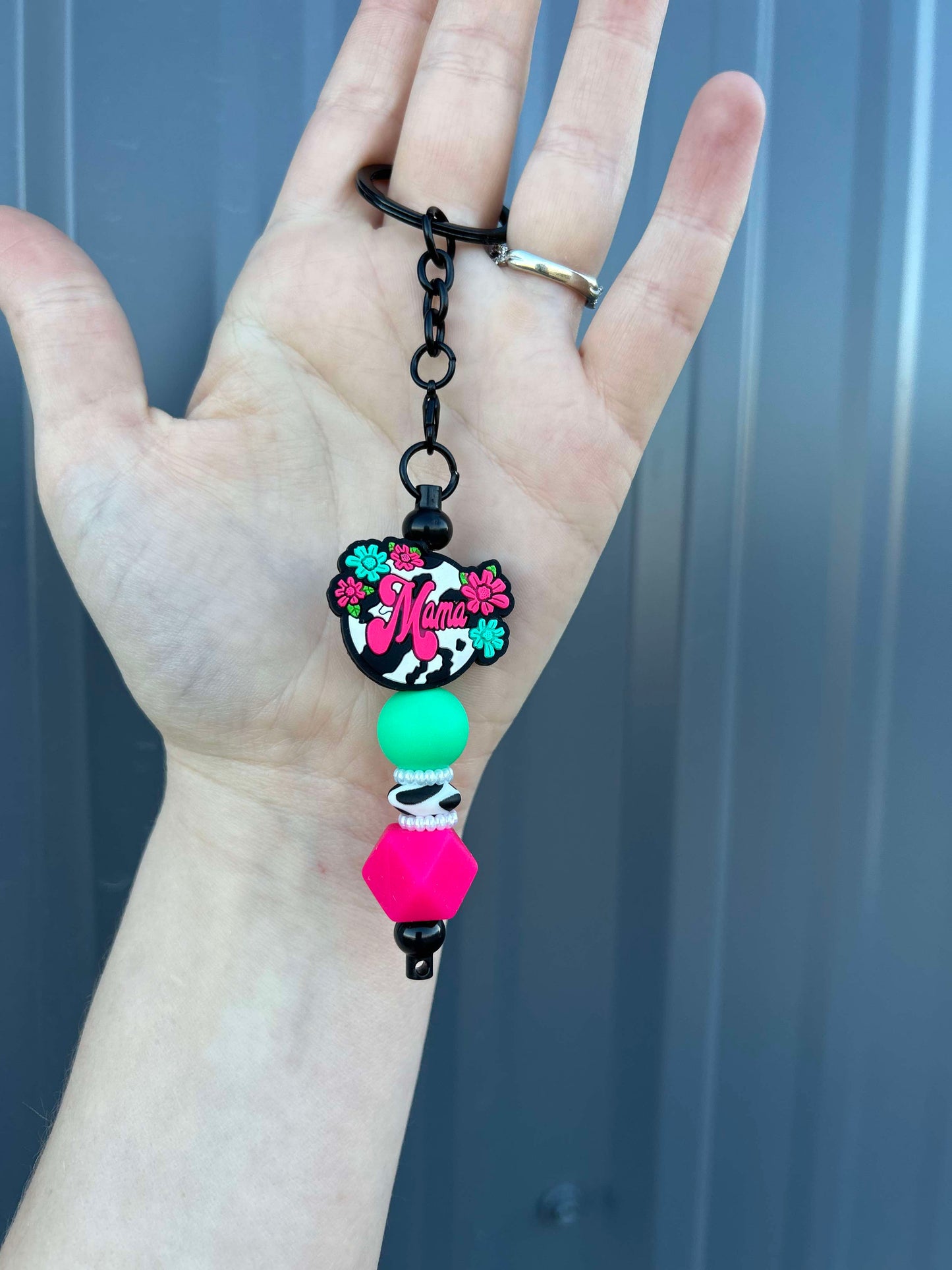 MORE choose - beaded keychains
