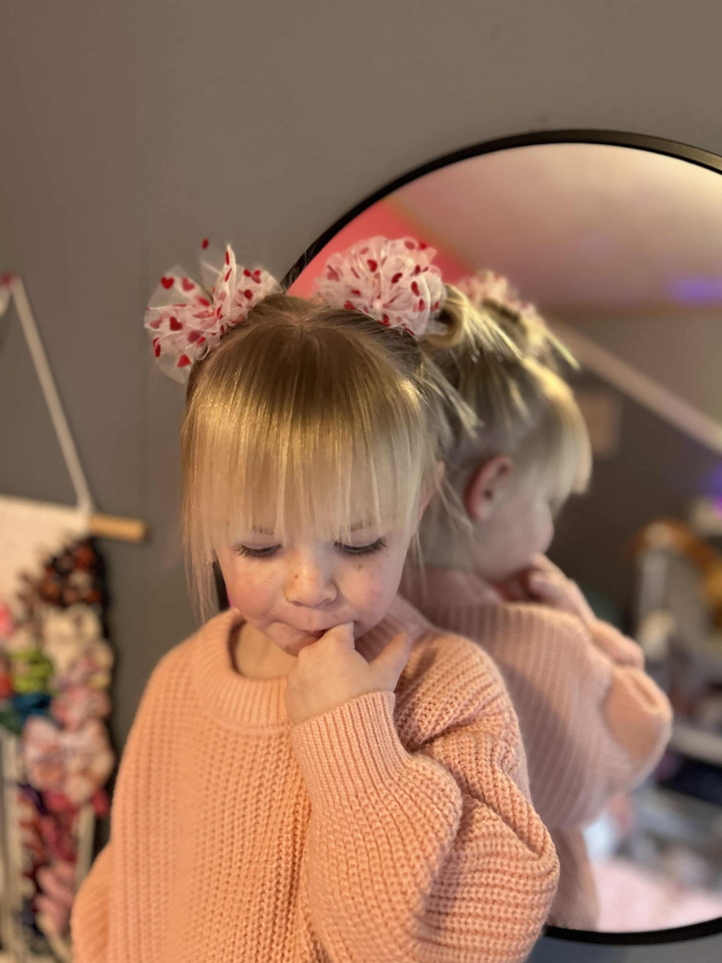 Floral Mesh bows - many styles