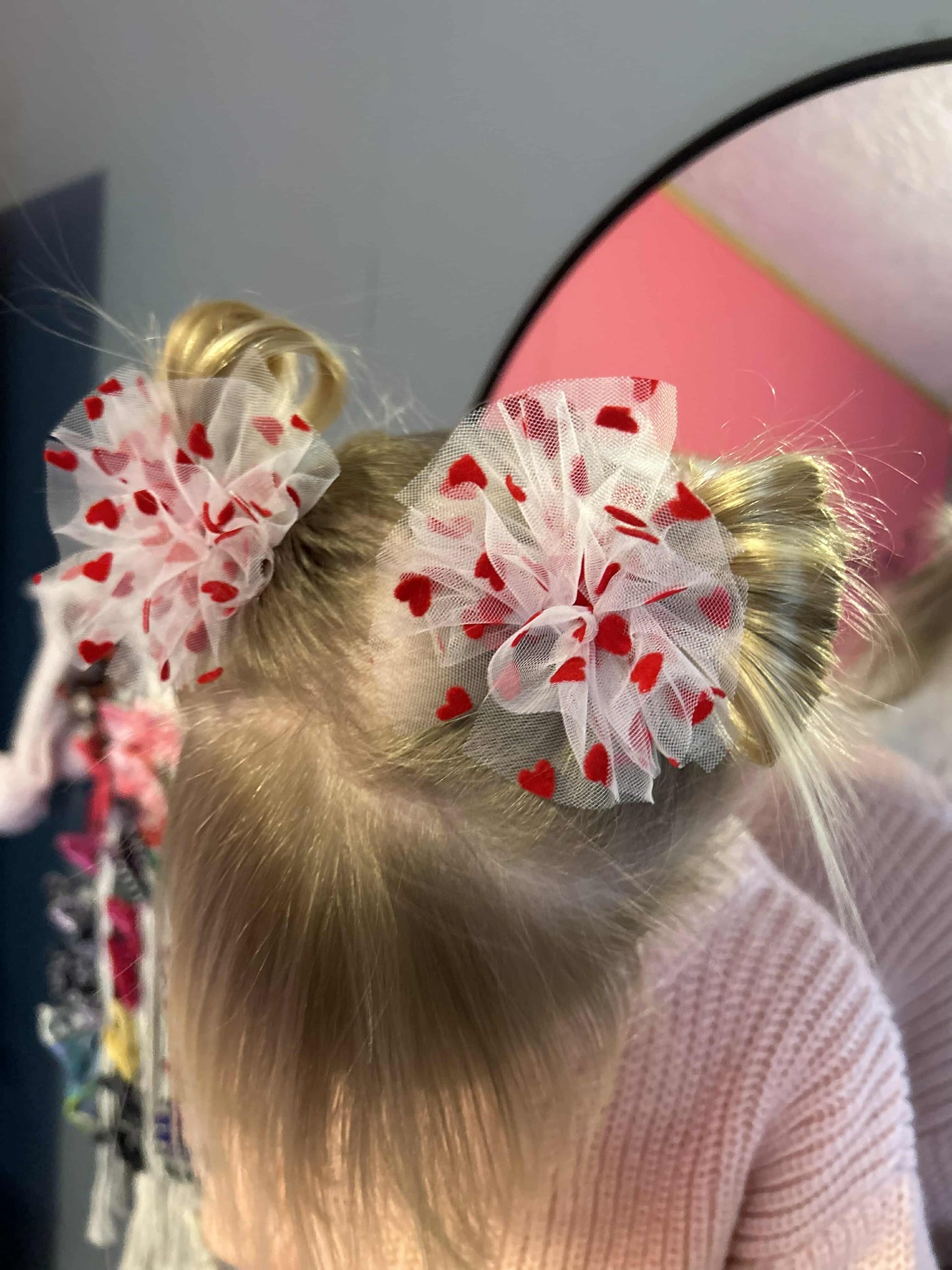 Floral Mesh bows - many styles