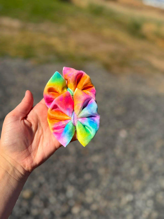 tie dye plushy bows - all styles