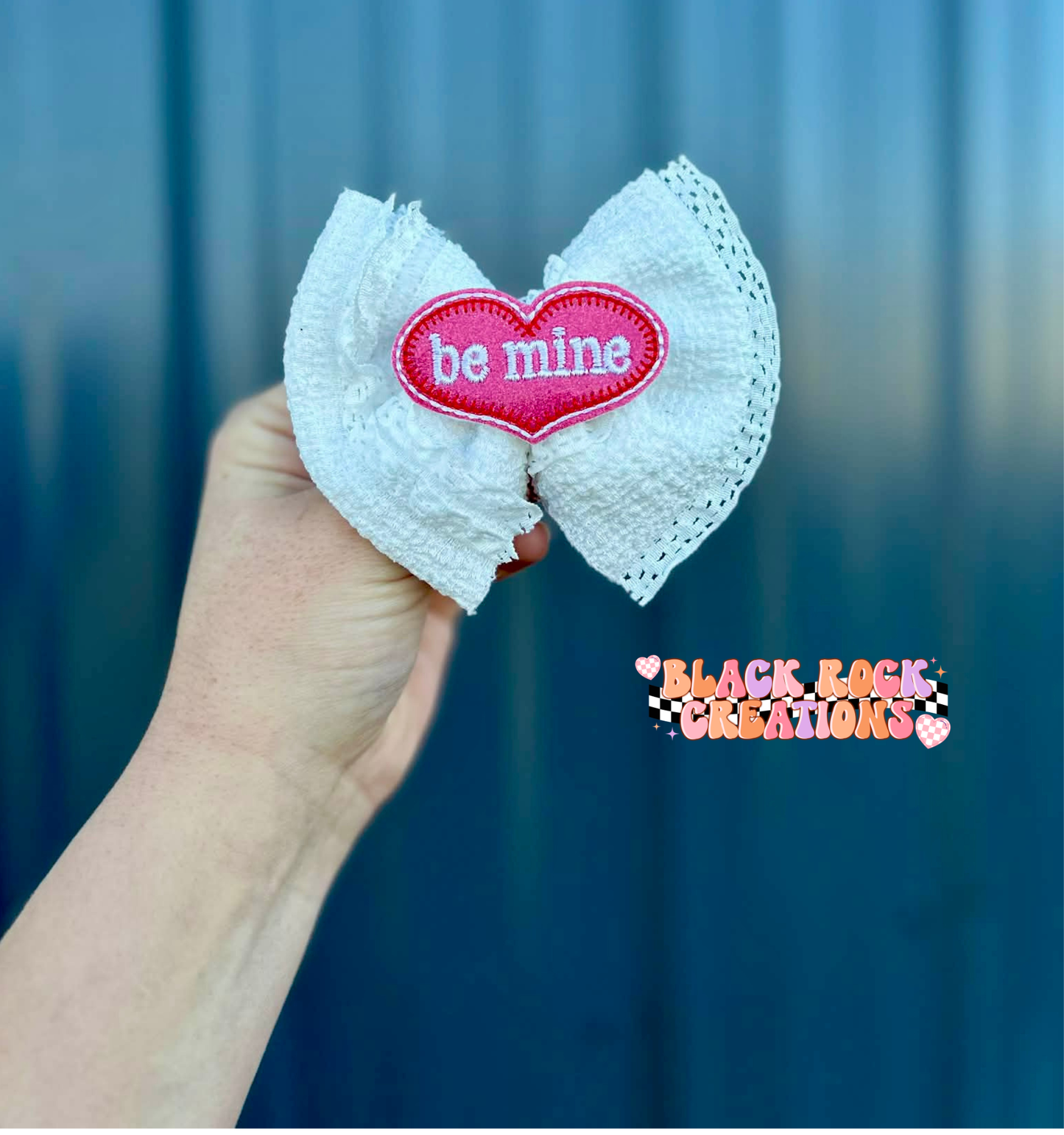 Be mine ruffle bows - all styles