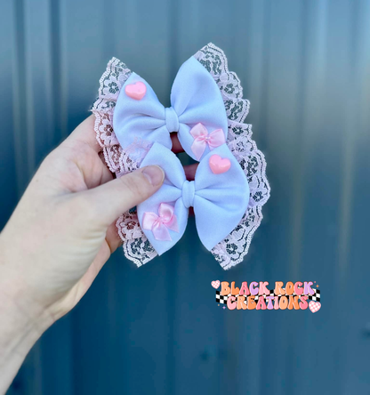 Girly pink bows - all styles