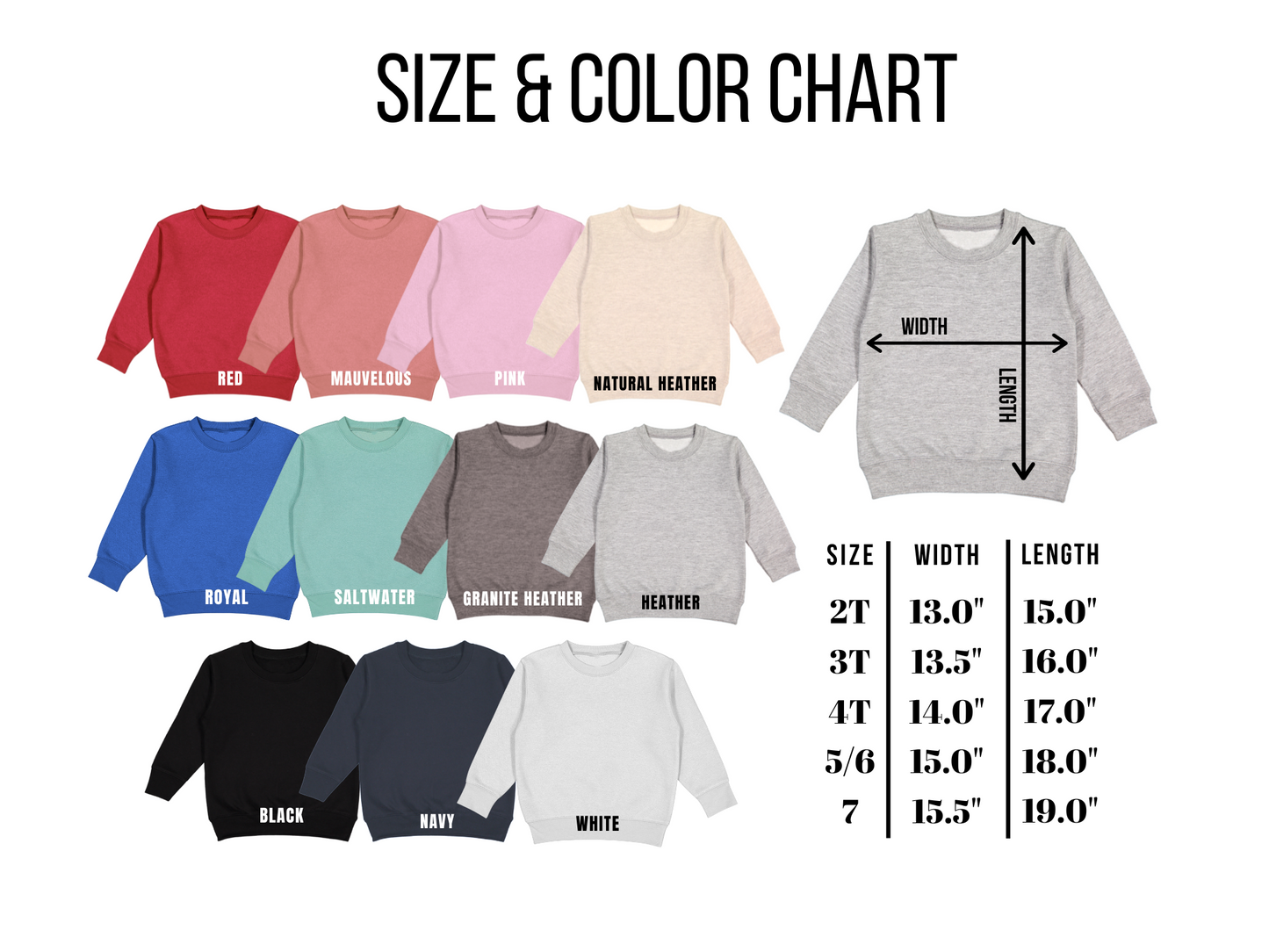 Valentines day name sweatshirt