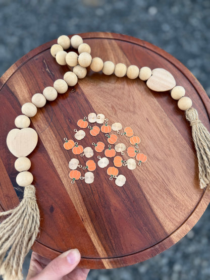 Pumpkin charms - bow add on