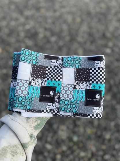 Turquoise bows - all styles LEAVE HARDWARE IN NOTES PLZ (CLIP OR NYLON)