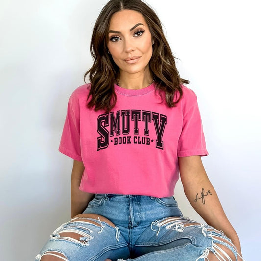 Smutty book club comfort colors T-shirt