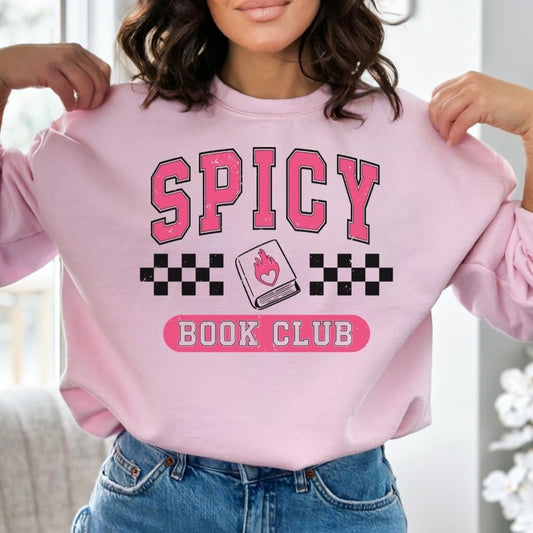 Spicy book club sweatshirt
