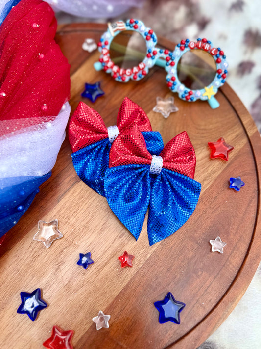 RWB sailor bows
