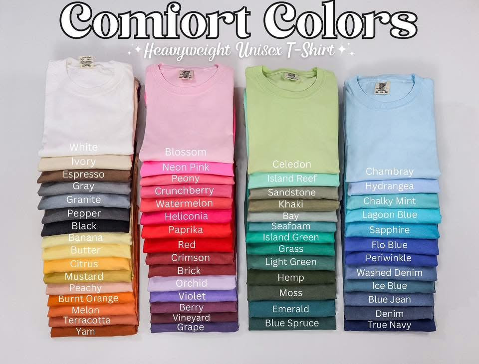 Patriotic USA comfort colors tshirt