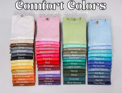Patriotic USA comfort colors tshirt