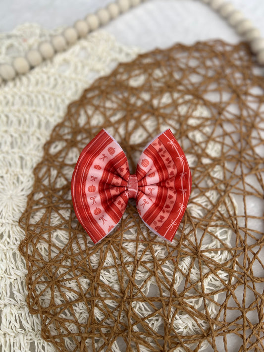 Pumpkin coquette bow - many styles