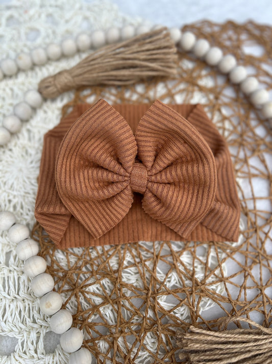 Camel sweater bow - many styles