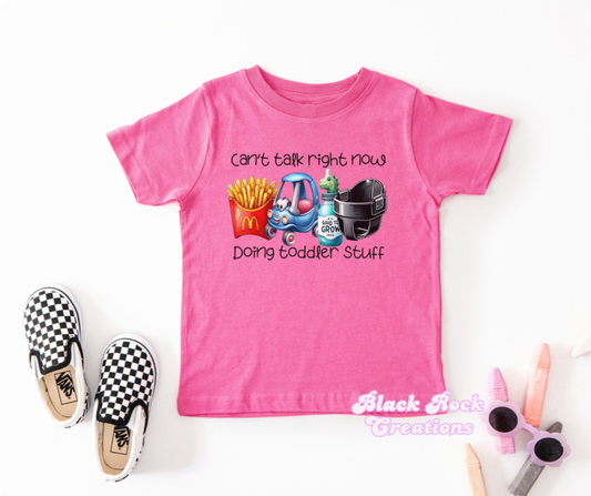 doing toddler stuff tee - infant & toddler