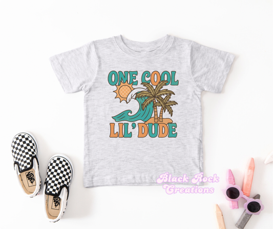 one cool lil dude tee - infant & toddler