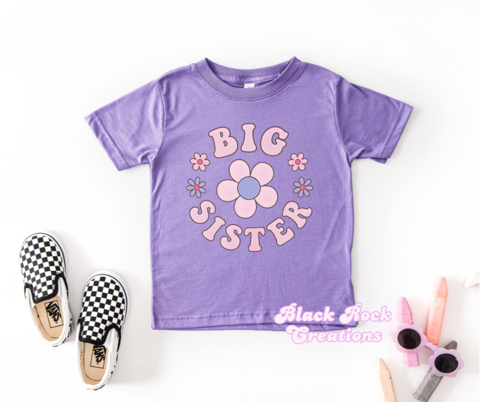 big sister tee - infant & toddler