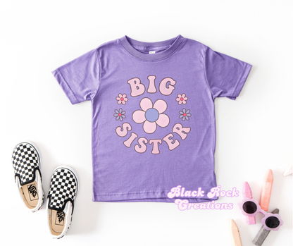 big sister tee - infant & toddler